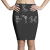 how to tie Pencil Skirts
