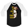 ask me about my feminist agenda frida kahlo 3/4 Sleeve Shirt