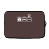 eat sleep archery Laptop sleeve