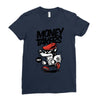 money takers Ladies Fitted T-Shirt