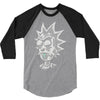 scientific sketch 3/4 Sleeve Shirt