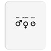man woman geek symbols Mousepad