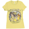 cats against cat calls Ladies Fitted T-Shirt