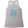 giving up on my dreams Racerback Tank