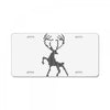 christmas deer License Plate