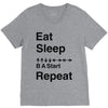 loop detected V-Neck Tee
