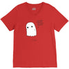 sad ghost V-Neck Tee