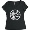 camp bold (for dark) Women's Triblend Scoop T-shirt