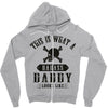 This Is What A Badass Daddy Looks Like Zipper Hoodie
