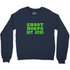 shoot hoops not guns Crewneck Sweatshirt
