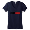 drink blood Women's V-Neck T-Shirt