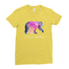 Little Dipper with Galaxy Ladies Fitted T-Shirt