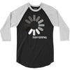buffering  funny retro loading computer console fashion party 3/4 Sleeve Shirt