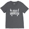 i beat anorexia V-Neck Tee