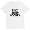 eat sleeo hockey V-Neck Tee