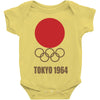 retro tokyo 1964 olympic games Baby Onesie