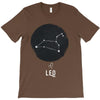 Leo Zodiac Sign Minimal Design T-Shirt