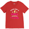feed me a pizza and tell me i'm pretty V-Neck Tee