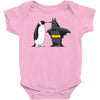 arch enemies Baby Onesie