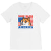 doge bless america V-Neck Tee