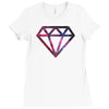 Galaxy diamond Ladies Fitted T-Shirt