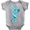 astronaut discus throwing Baby Onesie