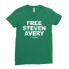 free steven avery Ladies Fitted T-Shirt