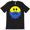 bearded smiley face T-Shirt