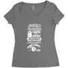 timey wimey Women's Triblend Scoop T-shirt