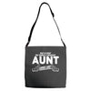 Worlds Greatest Aunt Looks Like Adjustable Strap Totes