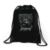 black bood Drawstring Bags