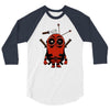 deadpool minion 3/4 Sleeve Shirt