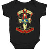 appetite for protection Baby Bodysuit