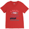 A June  Gir lLike A Flowers V-Neck Tee