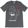pregnant rex white and red color T-Shirt