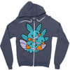 more mudkip Zipper Hoodie