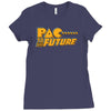 pac to the future Ladies Fitted T-Shirt