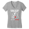 come to the darkside Women's V-Neck T-Shirt