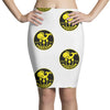 poseidon vintage scuba tank decal Pencil Skirts