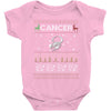 cancer christmas ugly sweater Baby Onesie