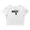 bass guitar Crop Top