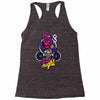 up all night Racerback Tank