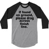 if found on ground please 3/4 Sleeve Shirt