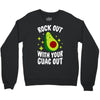 rock out with your guac out Crewneck Sweatshirt