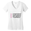 be confident Women's V-Neck T-Shirt