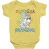unicorns are born in september cute unicorn Baby Bodysuit