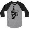 biker girl 3/4 Sleeve Shirt