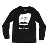 bon iver face Long Sleeve Shirts