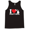 ladies i love michigan craft beer Tank Top