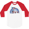 raising the flag 3/4 Sleeve Shirt